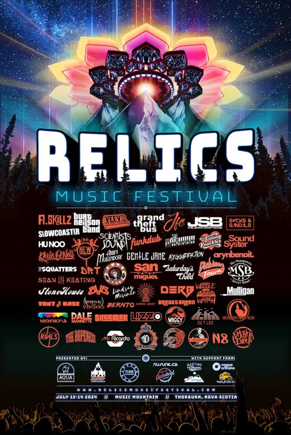 Relics Music Festival Poster