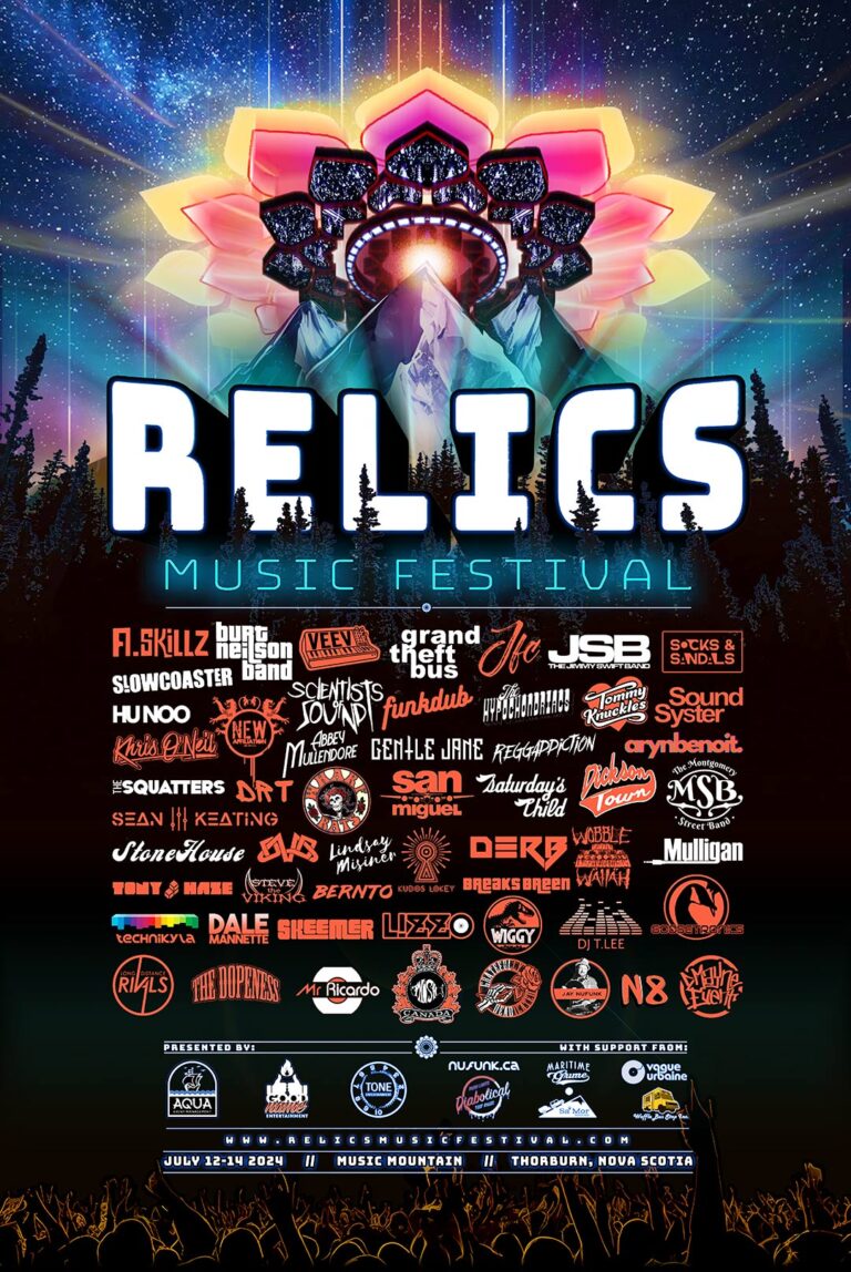 Relics Music Festival Poster